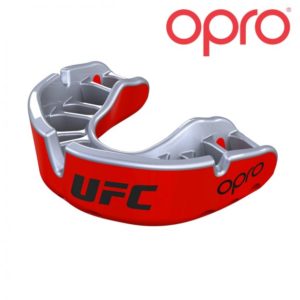 UFC OPRO SILVER red/black 